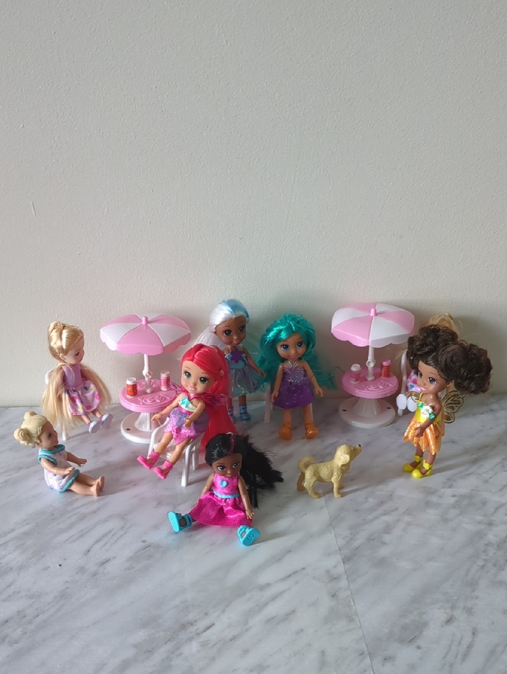 Barbies  dolls .  Mini Barbies Dolls